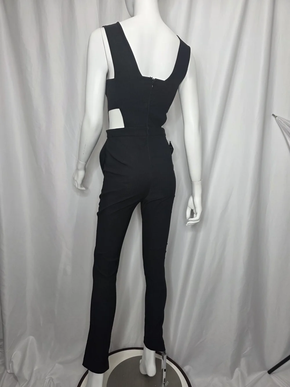NASTY GAL Black Sleeveless Jumpsuit - Picture 5 of 11